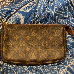 Authentic Louis Vuitton wristlet